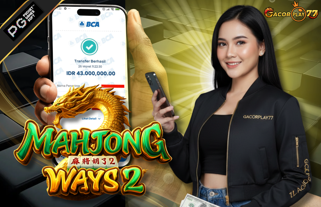 Selamat kepada user id : sulxxxxxxx88 Wede Rp 43.000.000 di Game MAHJONG WAYS 2 PG SOFT Cair Gk Sampe 1 Menit! Menang Mudah di Gacorplay77